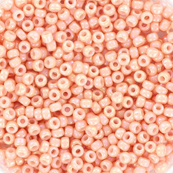 Miyuki Rocailles Perler, RR 596, Opaque Luster Tea Rose, 11/0 - Uniq Perler - 720552