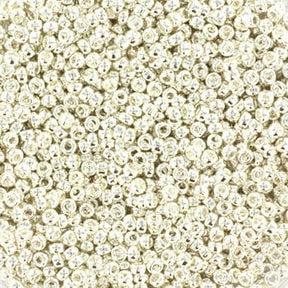 Miyuki Rocailles Perler, RR 961, Bright Sterling Plated, 15/0 - Uniq Perler - 115612