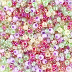 Miyuki Rocailles Beads, RR MIX 104, Ceylon Happy Flower, 11/0 - Uniq Perler - 113339