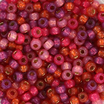 Miyuki Rocailles Perler – RR MIX 30, Warm Heart (8/0) - Uniq Perler - 8-mix30-125