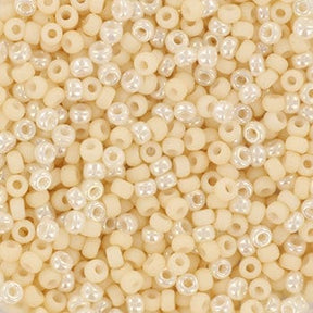 Miyuki Rocailles Beads, RR MIX 592, Spontaneous Sparkling Beige, 11/0 - Uniq Perler - 113699