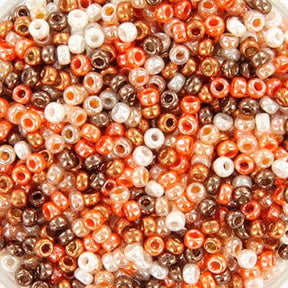 Miyuki Rocailles Beads, RR MIX 85, Shiny Glow, (11/0) - Uniq Perler - 113343