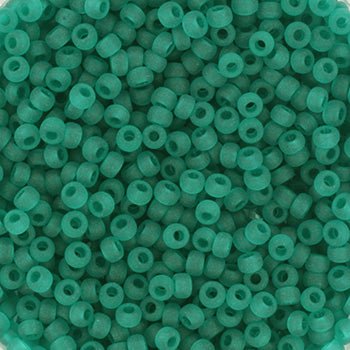 Miyuki Rocailles Perler - (Transparant matte teal 2405F) - Uniq Perler - 