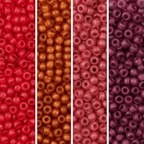 Miyuki Rocailles Sæt – Berry Dream, 11/0 - Uniq Perler - 64348