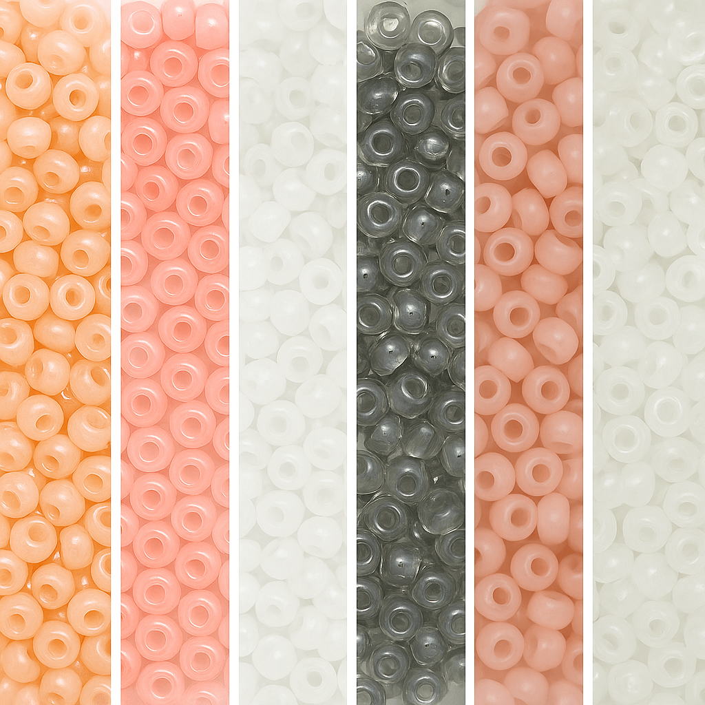 Miyuki Rocailles Sæt – Soft Elegance, 11/0 - Uniq Perler - 864688