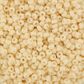 Miyuki Rocaillies pärlor 11/0 - (opaque matt antik beige 2022) - Uniq Perler - 