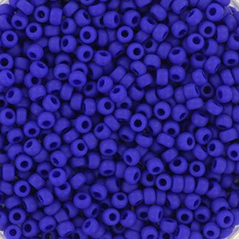 Miyuki Rocaillies perler 11/0 - (opaque matte cobalt 414F) - Uniq Perler - 
