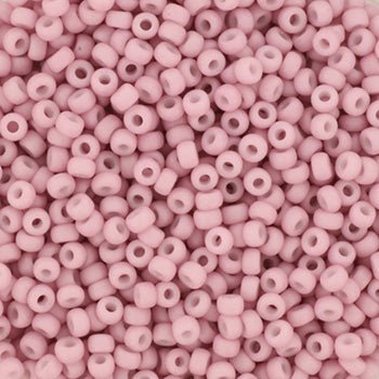 Miyuki Rocaillies perler 11/0 - (Opaque matte dusty orchid 2024) - Uniq Perler - 