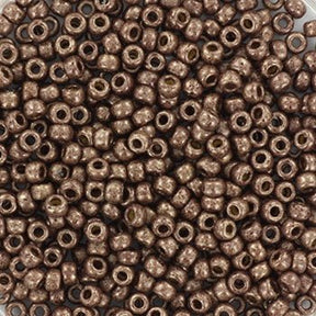 Miyuki rocallies beads (Duracoat galvanized matte dark mauve 4213F) - Uniq Perler - 