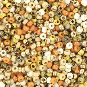 Miyuki seed beads 11/0 - sand dunes mix156 - Uniq Perler - 123305
