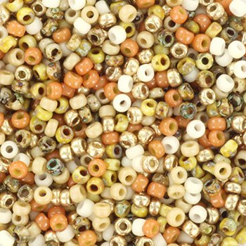 Miyuki seed beads 11/0 - sand dunes mix156 - Uniq Perler - 123305