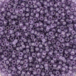 Miyuki seed beads 15/0 - ceylon translucent lavender 2377 - Uniq Perler - 125684
