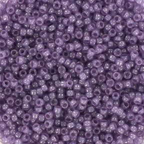 Miyuki seed beads 15/0 - ceylon translucent lavender 2377 - Uniq Perler - 125684