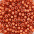 Miyuki seed beads 8/0 - duracoat silverlined dyed rose gold 4233 - Uniq Perler - 123298