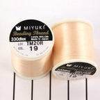 Miyuki Faden – Beige/Soft Pink (Farbe 19) - Uniq Perler - 