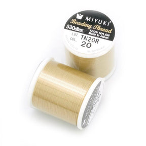 Miyuki Faden – Champagner Gold (Farbe 20) - Uniq Perler - 764245677
