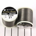 Miyuki Tråd – Grå(Farve 21) - Uniq Perler - 