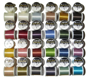 Miyuki Fadenrollen – Komplettes Palette mit 24 Farben - Uniq Perler - 4787468