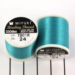 Miyuki Tråd Ruller – Komplet Palette Med 24 Farver - Uniq Perler - 4787468