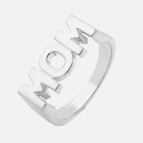 MOM Ring Af Stål (Flere Størrelser) - Uniq Perler - 114624