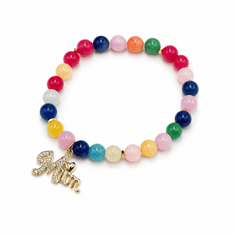 MOM Vedhæng – Kubik Zirkonia - Langtidsholdbar forgyldning(14x20mm) - Uniq Perler - 117319