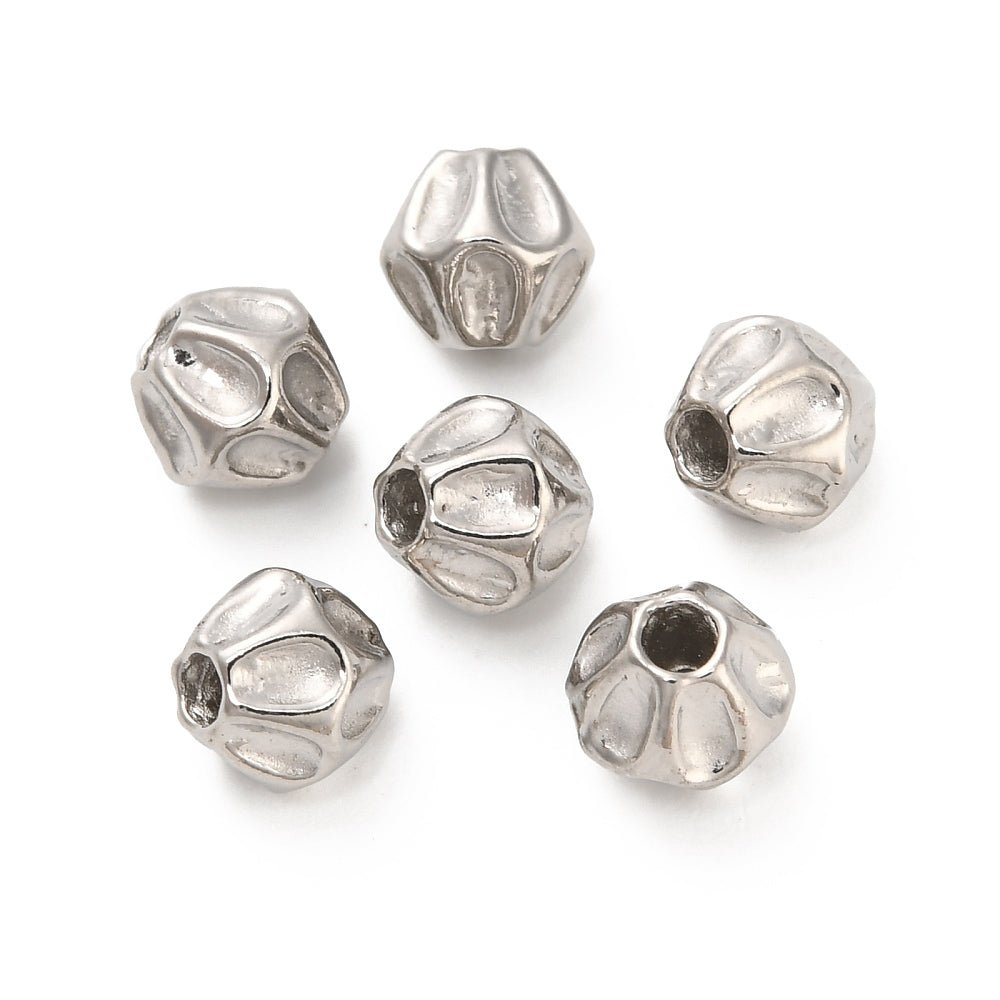 Das Muster Perlen in wasserdichtem Stahl – (5,8x5,8mm - 6 Stk.) - Uniq Perler - 