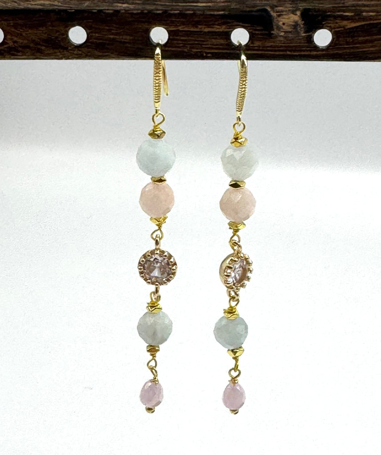 Morganit - Facetteret Runde (5,5 - 6mm) - Uniq Perler - 115255