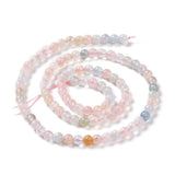 Morganit, Farve Mix, 4mm - Uniq Perler - 111615