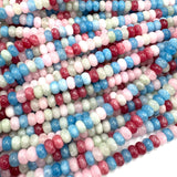 Morganit, rondel formet (5x8 mm) - Uniq Perler - 4689000