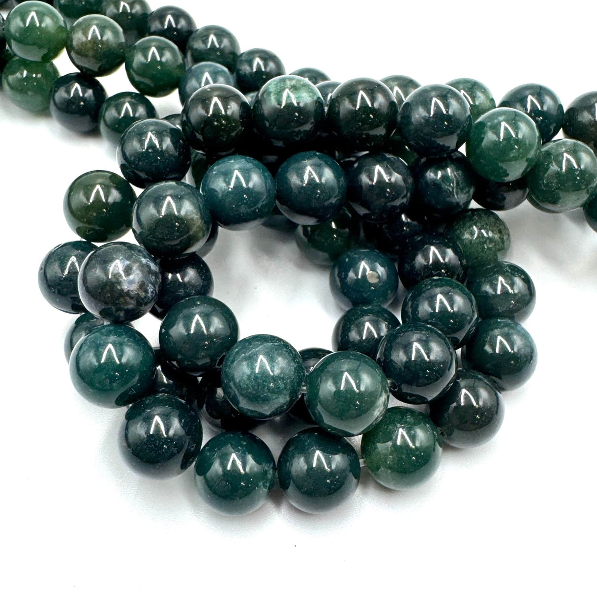 Mos Agat – Grøn (8mm) - Uniq Perler - 94707