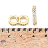 Multi Links Connector Med Zirkonia Sten, 18K Forgyldt, 17x9x9mm - Uniq Perler - 1111490449