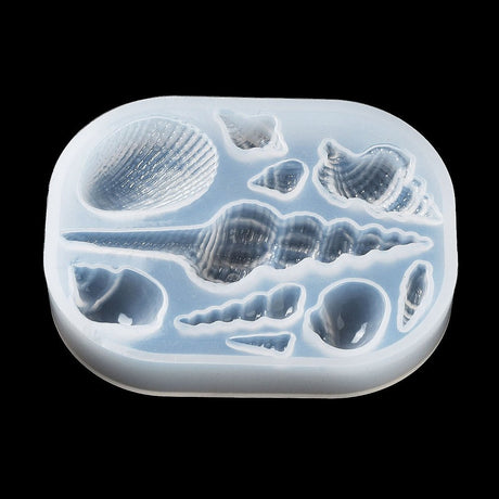 Musling Resin Form – Silikone (66x85x13.5mm) - Uniq Perler - 118604