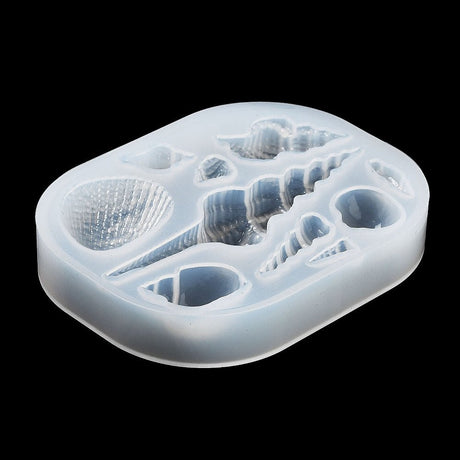 Musling Resin Form – Silikone (66x85x13.5mm) - Uniq Perler - 118604