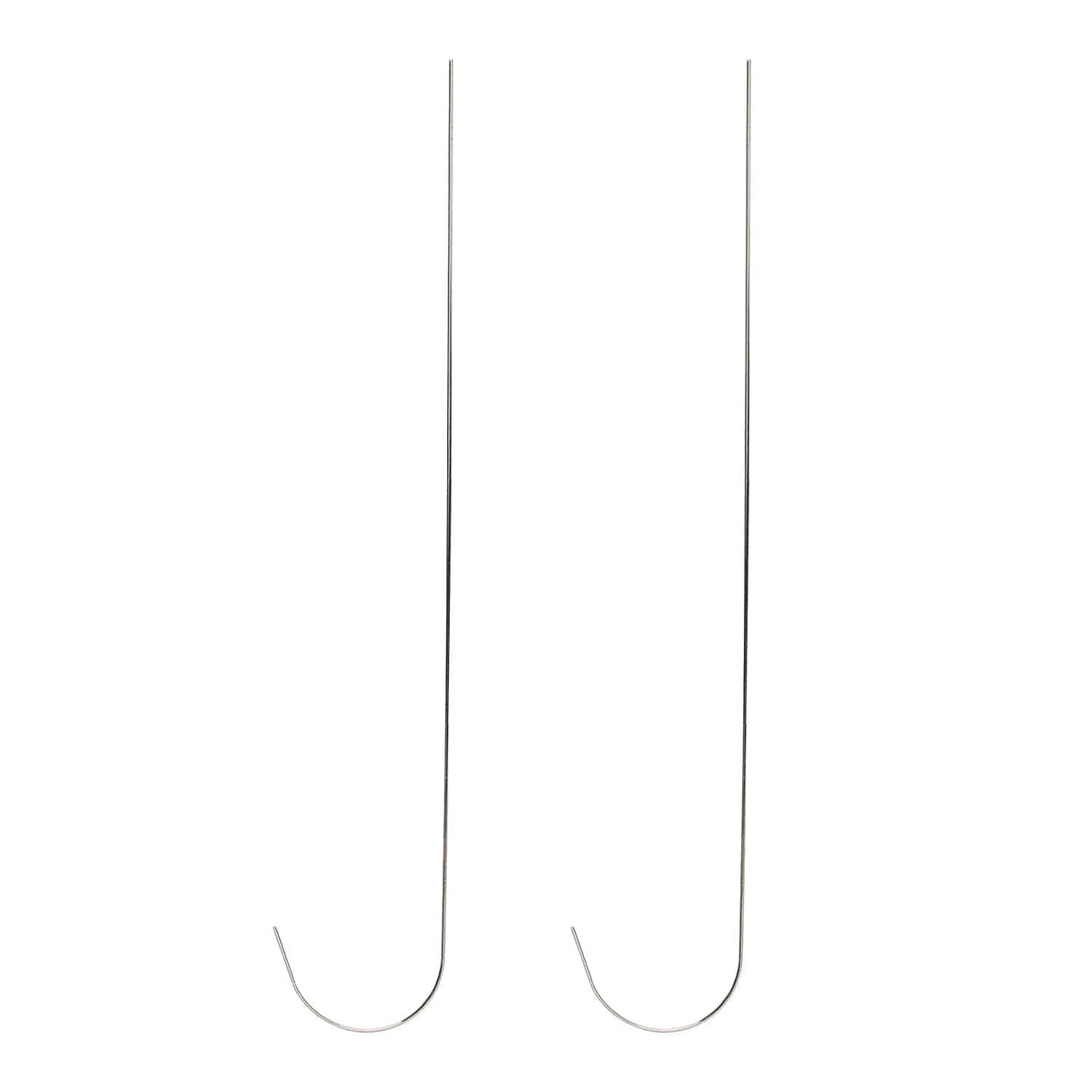 Nåle Med Krog - (89mm), 2 Stk - Uniq Perler - 196444013680