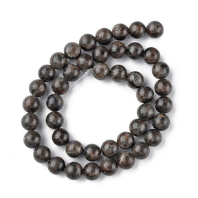 Natur Labradorit - Rund, (8mm) - Uniq Perler - 0001489780