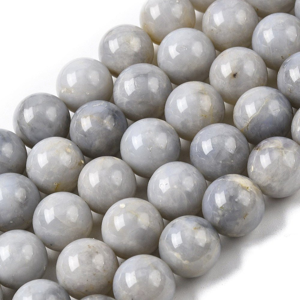 Naturlige Ædelstensperler – Runde (11~11.5mm) - Uniq Perler - 