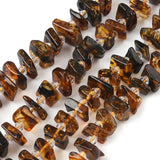 Naturlige Ravperler – Nugget Tumbled Streng (Ca. 10–13mm) - Uniq Perler - 115950