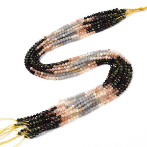 Naturstein Mix - Facettiert, (4mm) - Uniq Perler - 113052