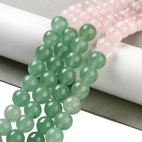 Natursten Mix – Runde (8mm) - Uniq Perler - 115229