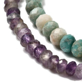 Natursten Perler – Facetterede Rondel Perler (5mm) - Uniq Perler - 116967