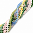 Naturstens Mix – Assorterede Farver (8mm, 10 Strenge) - Uniq Perler - 0000014241