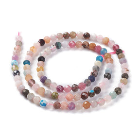 Natural Stone Mix – Faceted (3–3.5mm) - Uniq Perler - 114491