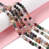 Naturstens Mix – Facetteret, Rund (6mm) - Uniq Perler - 130616