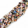 Naturstens Mix Perler – Chips (5-8mm), 80cm - Uniq Perler - 126056
