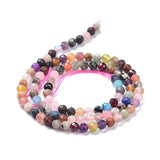 Naturstens Mix Perler – Facetterede (Farve Mix, 2mm) - Uniq Perler - 262358