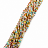Naturstens Mix – Rondel (4x2mm) - Uniq Perler - 116512