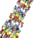 Naturstens Perlestreng – Hjerter Mix (10mm) - Uniq Perler - 122083