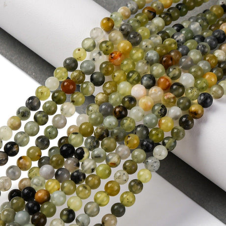 New Jade Rund (4 - 5mm) - Uniq Perler - 117582