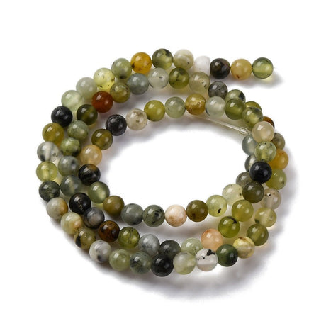 New Jade Rund (4 - 5mm) - Uniq Perler - 117582