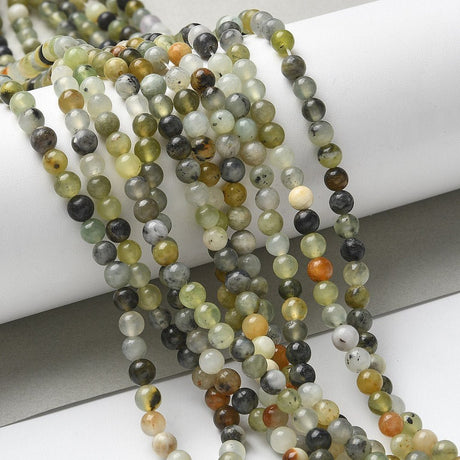 New Jade Rund (4 - 5mm) - Uniq Perler - 117582